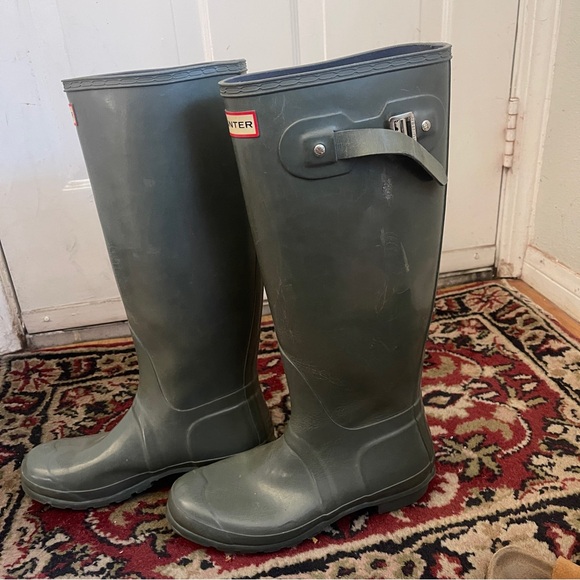 Hunter Original Tall Women’s 9 Rain Boot - Picture 6 of 7